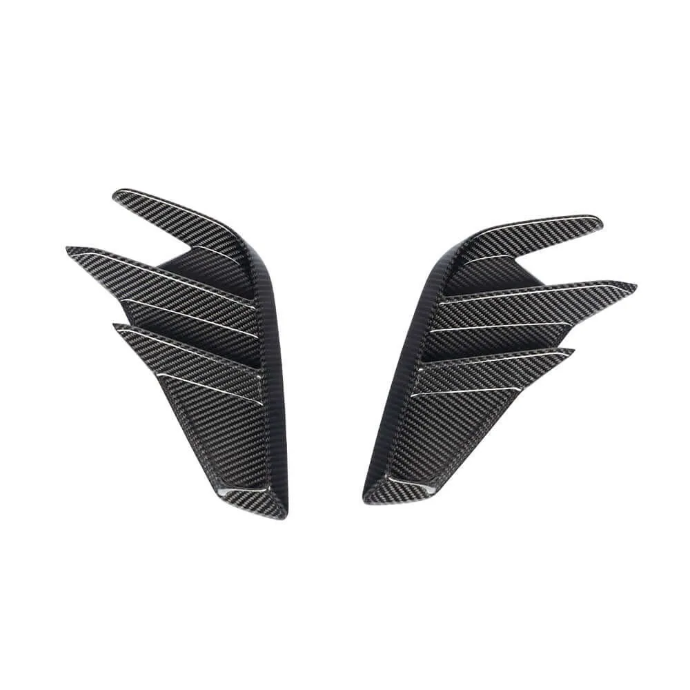 AUDI RS3 8.5Y FACELIFT CARBON FIBER REAR BUMPER CANARDS — image 1 of 9