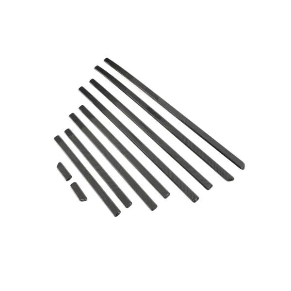 MERCEDES G CLASS W464 CARBON FIBER SIDE TRIM MOULDING COVERS PRE-FACELIFT — image 9 of 9