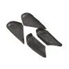 MERCEDES G CLASS W464 CARBON FIBER SIDE SEAT COVER TRIM AMG — thumbnail 2
