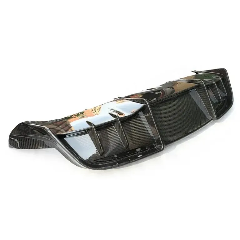2024 Tesla Model Y Long Range Pre-Preg Dry Carbon Fiber Rear Diffuser