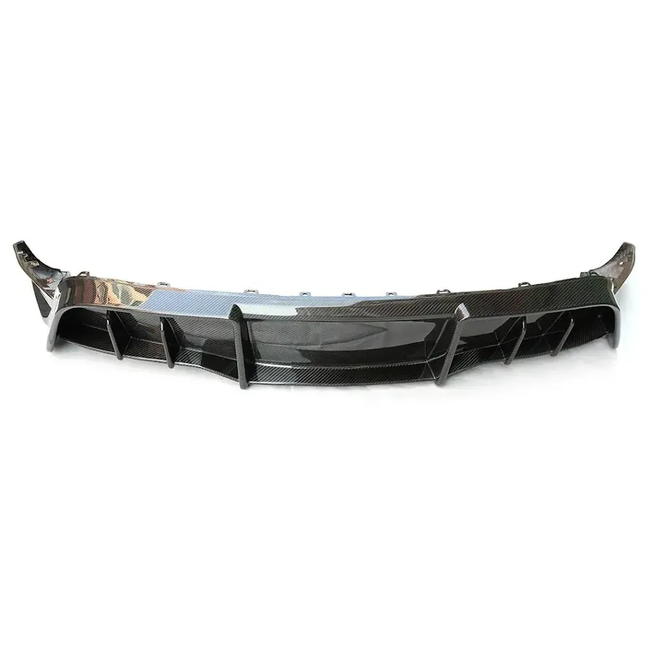 2024 Tesla Model Y Long Range Pre-Preg Dry Carbon Fiber Rear Diffuser — image 2 of 3