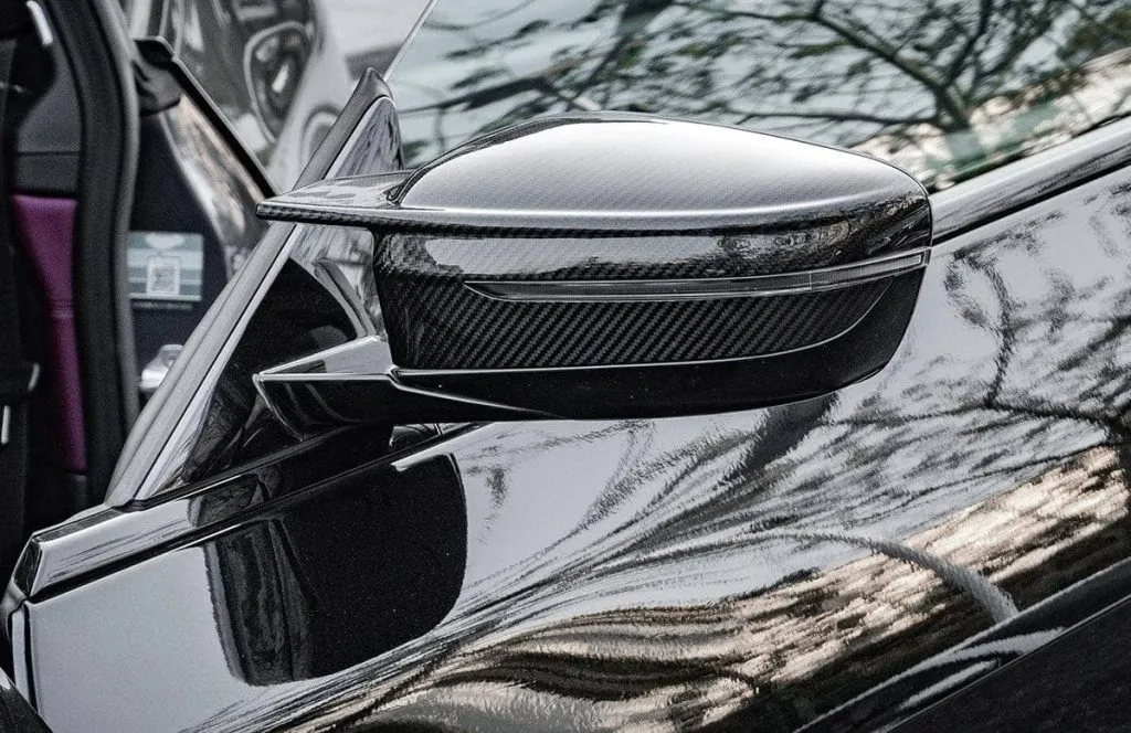 G8X Style M-Inspired Version II Dry Carbon Mirror Covers - BMW G20 3-Series | G22/ G26 4-Series — image 6 of 17