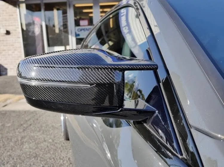 G8X Style M-Inspired Version II Dry Carbon Mirror Covers - BMW G20 3-Series | G22/ G26 4-Series — image 17 of 17