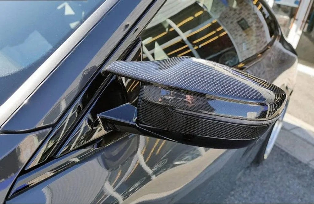 G8X Style M-Inspired Version II Dry Carbon Mirror Covers - BMW G20 3-Series | G22/ G26 4-Series — image 8 of 17