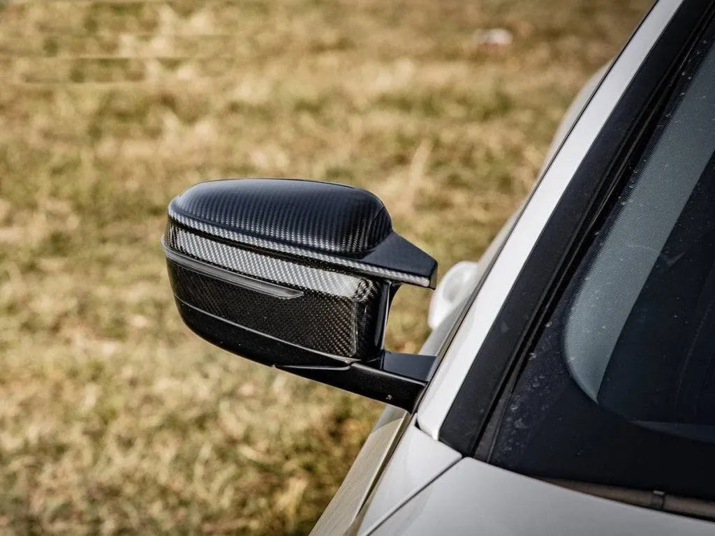 G8X Style M-Inspired Version II Dry Carbon Mirror Covers - BMW G20 3-Series | G22/ G26 4-Series — image 4 of 17