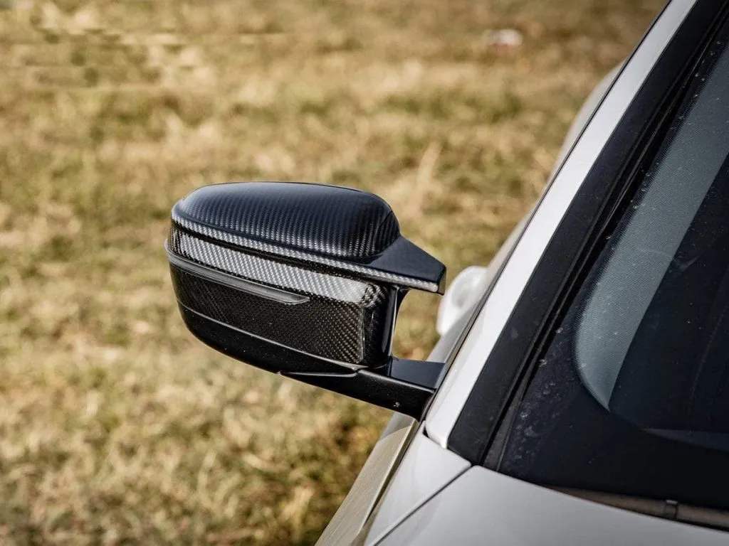 G8X Style M-Inspired Version II Dry Carbon Mirror Covers - BMW G20 3-Series | G22/ G26 4-Series — image 16 of 17