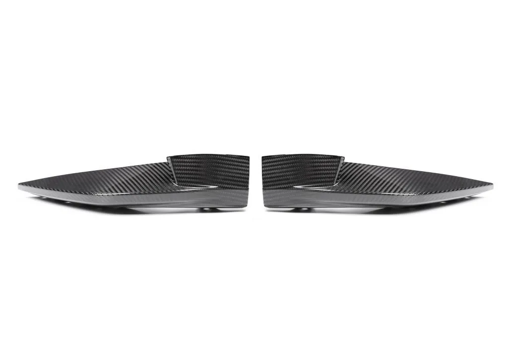BMW G80 M3 / G82 M4 OEM Style Pre-Preg Dry Carbon Fiber Front Splitter corner replacement — image 1 of 28