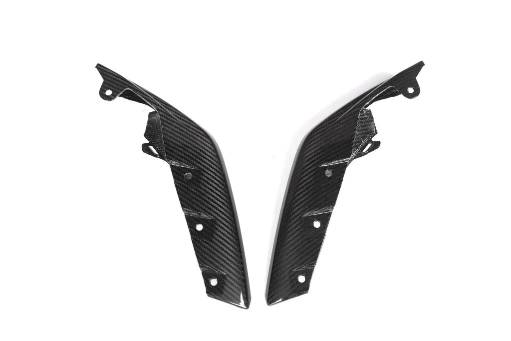 BMW G80 M3 / G82 M4 OEM Style Pre-Preg Dry Carbon Fiber Front Splitter corner replacement — image 19 of 28