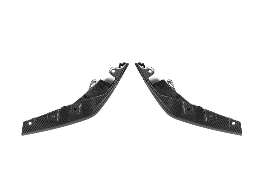 BMW G80 M3 / G82 M4 OEM Style Pre-Preg Dry Carbon Fiber Front Splitter corner replacement — image 20 of 28