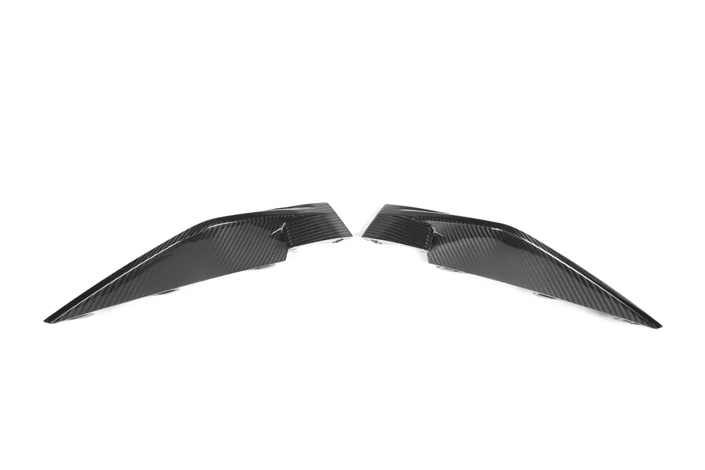 BMW G80 M3 / G82 M4 OEM Style Pre-Preg Dry Carbon Fiber Front Splitter corner replacement — image 8 of 28