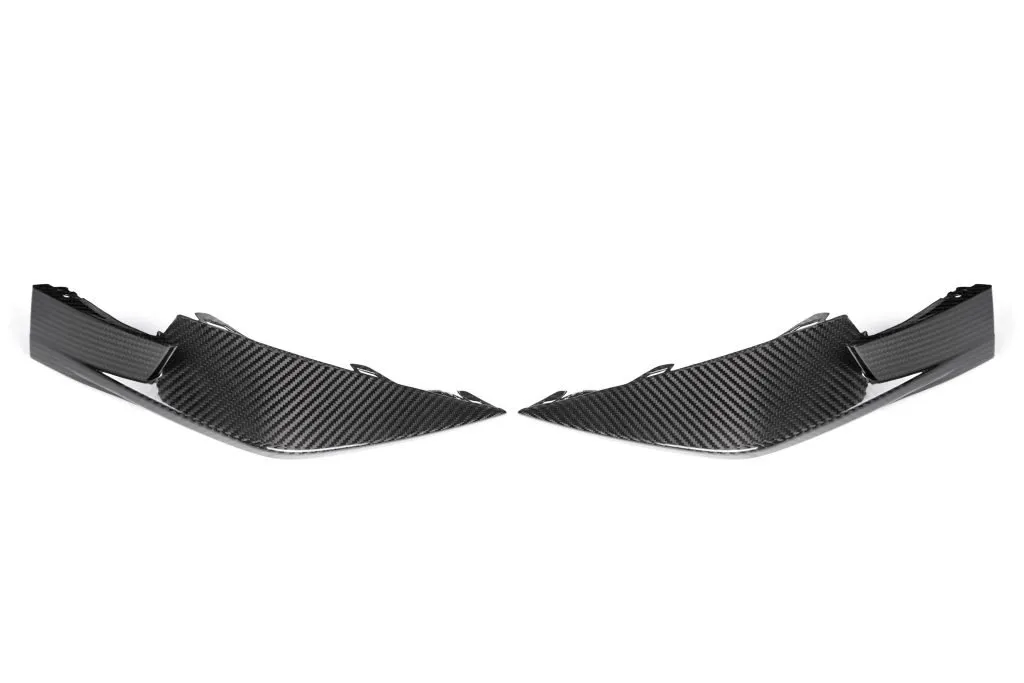 BMW G80 M3 / G82 M4 OEM Style Pre-Preg Dry Carbon Fiber Front Splitter corner replacement — image 22 of 28