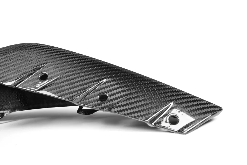 BMW G80 M3 / G82 M4 OEM Style Pre-Preg Dry Carbon Fiber Front Splitter corner replacement — image 11 of 28