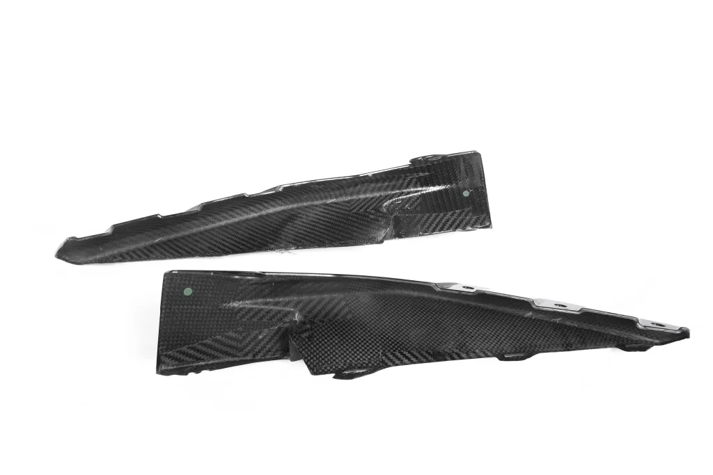 BMW G80 M3 / G82 M4 OEM Style Pre-Preg Dry Carbon Fiber Front Splitter corner replacement — image 12 of 28