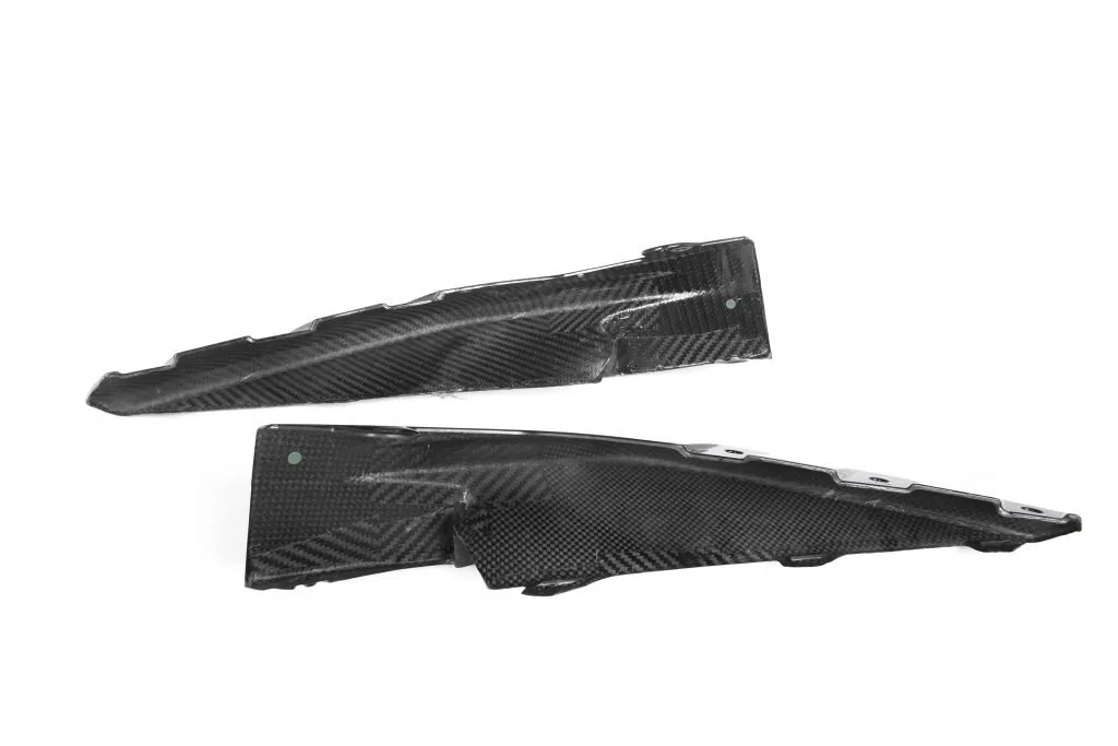 BMW G80 M3 / G82 M4 OEM Style Pre-Preg Dry Carbon Fiber Front Splitter corner replacement — image 25 of 28