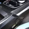 BMW G20 G22 LCI Carbon Fiber Center Console Cover — thumbnail 2