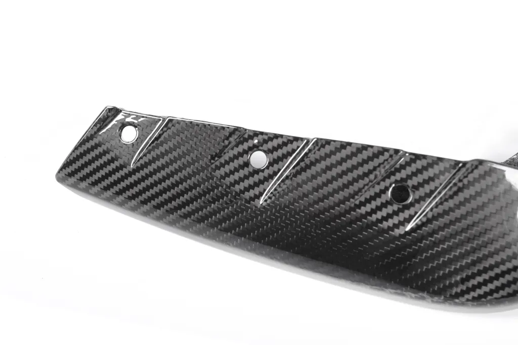 BMW G80 M3 / G82 M4 OEM Style Pre-Preg Dry Carbon Fiber Front Splitter corner replacement — image 15 of 28