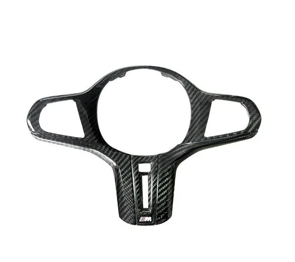 BMW G80/G81/G82/G83/G87 G20 G22 G42 Carbon Fiber Steering Wheel Trim — image 3 of 8