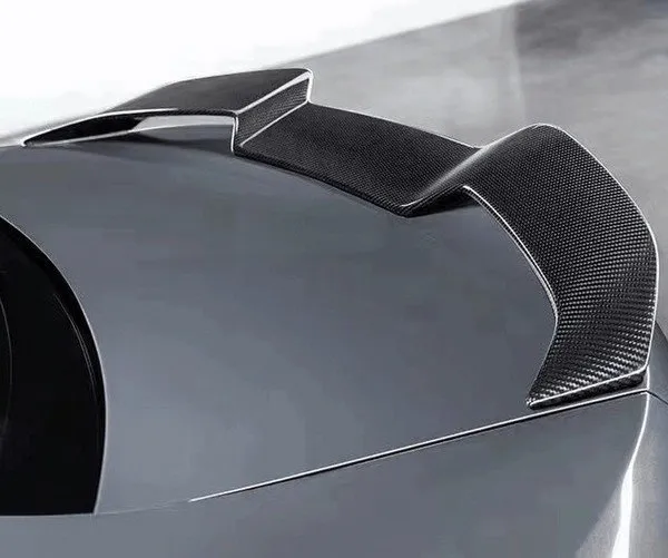BMW G20/G80/G82 Carbon Fiber V Spoiler — image 3 of 5