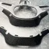 BMW Series 1/2/3/4/5/6/7/8 X Carbon Fiber Steering Wheel Panel Cover /Top cover behind stearing wheel (M1M2) — thumbnail 3