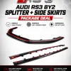 Audi RS3 8Y.5 Facelift S1 Pro Front Lip & E1 Pro Side Skirts Package *EXCLUSIVE DESIGN* — thumbnail 1