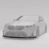 BMW M5 G90 Carbon Fiber Front Lip — thumbnail 12