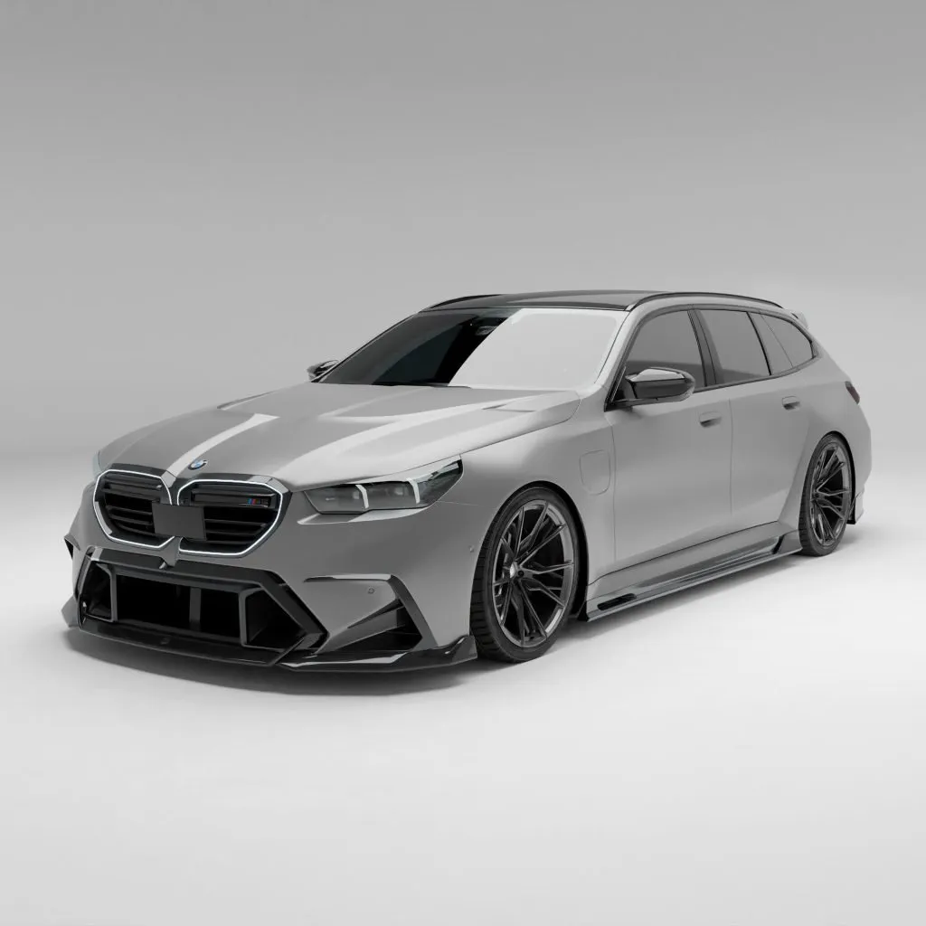 BMW M5 G90 Carbon Fiber Front Lip — image 3 of 12