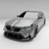 BMW M5 G90 Carbon Fiber Front Lip — thumbnail 4