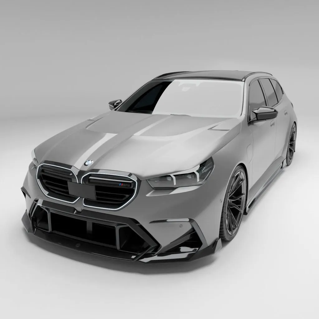 BMW M5 G90 Carbon Fiber Front Lip — image 4 of 12