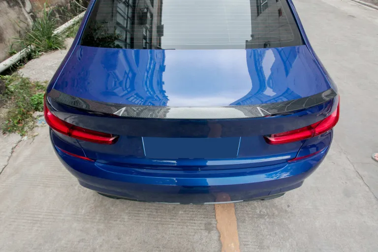 G80 M4 style dry carbon spoiler