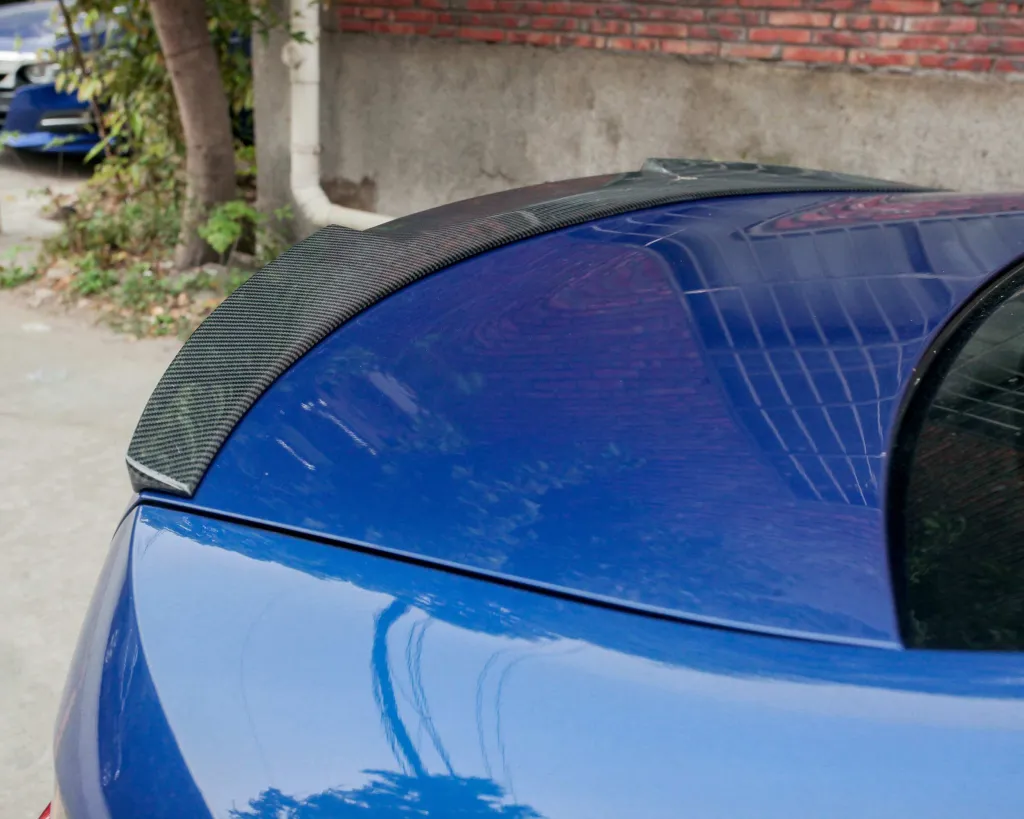 G80 M4 style dry carbon spoiler — image 4 of 16