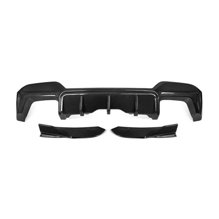 X3M F97 LCI SQ Style Prepreg Carbon Fiber Rear Diffuser