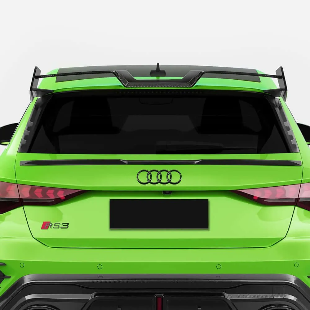AUDI RS3 Sportback 8Y Top Spoiler In Prepreg Carbon Fiber *EXCLUSIVE DESIGN* — image 3 of 14