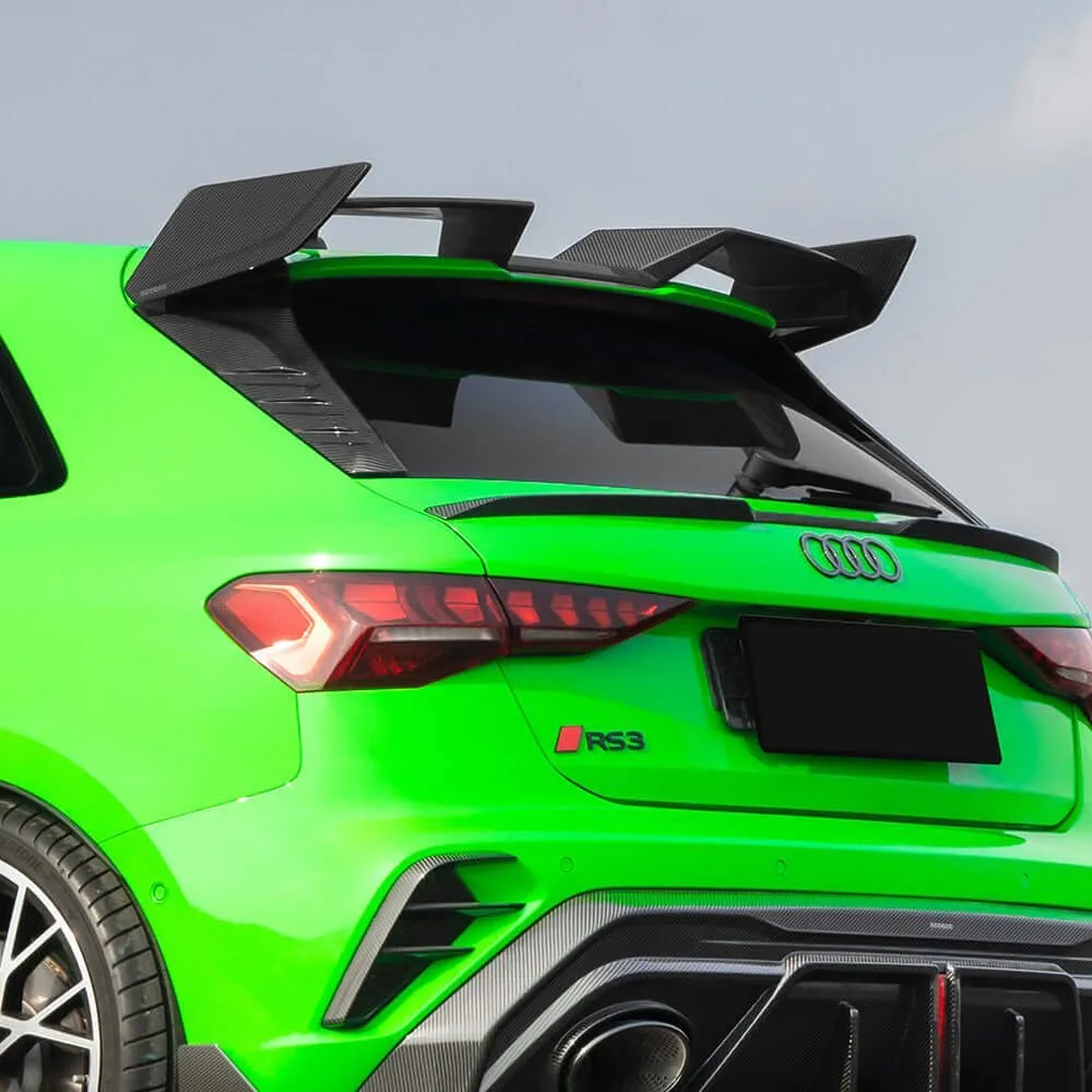 AUDI RS3 Sportback 8Y Top Spoiler In Prepreg Carbon Fiber *EXCLUSIVE DESIGN* — image 1 of 14