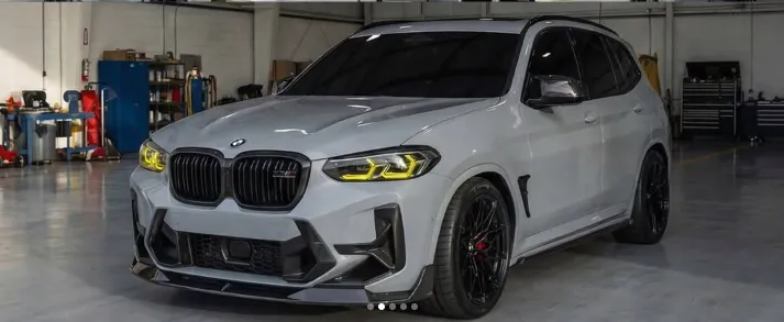 V2 BMW X3M F97 X4M F98 Side Skirt In Prepreg Carbon Fiber — image 5 of 9