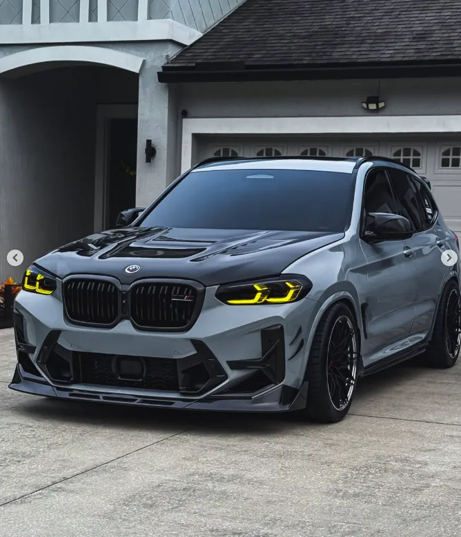 V2 BMW X3M F97 X4M F98 Side Skirt In Prepreg Carbon Fiber — image 7 of 9