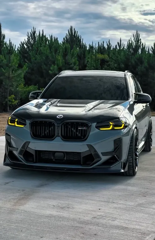 X3M F97 LCI Rear Side Vent Trim — image 4 of 13