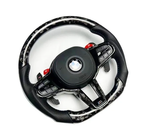BMW G80/G81/G82/G83/87 G20 G30 Carbon Fiber Steering Wheel New style CS — image 5 of 5