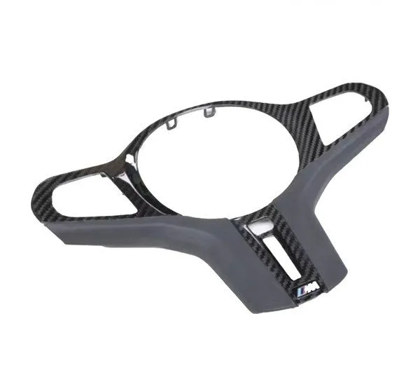 BMW G80/G81/G82/G83/G87 G20 G22 G42 Carbon Fiber Steering Wheel Trim – another view