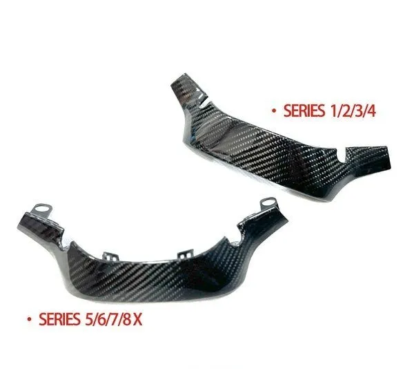 BMW Series 1/2/3/4/5/6/7/8 X Carbon Fiber Steering Wheel Panel Cover /Top cover behind stearing wheel (M1M2)