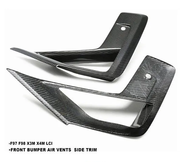 BMW F97 F98 X3M X4M LCI Carbon Fiber Air ducts vents — image 5 of 5