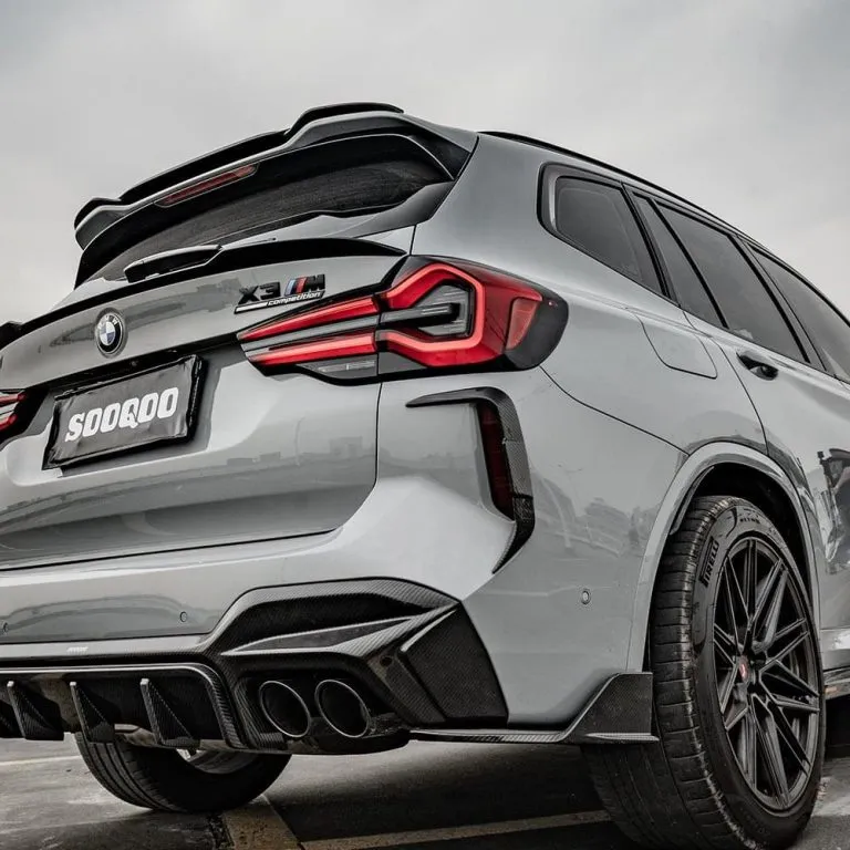 X3M F97 LCI Rear Side Vent Trim – another view