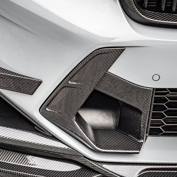 X3M F97 LCI SQ Style Prepreg Carbon Fiber Front Air Vent — image 13 of 16