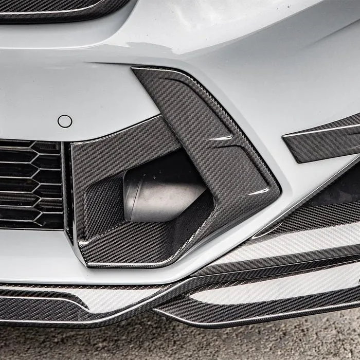 X3M F97 LCI SQ Style Prepreg Carbon Fiber Front Air Vent — image 15 of 16