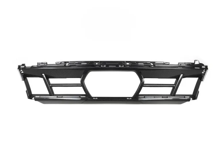 G05 X5 LCI SQ Style Dry Carbon Front Bumper Center Trim