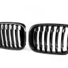 F97/F98 X3M X4M Pre-LCI Single Slat Dry Carbon Grills — thumbnail 1