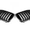 F97/F98 X3M X4M Pre-LCI Single Slat Dry Carbon Grills — thumbnail 3