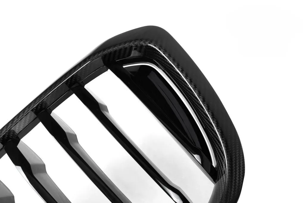 F97/F98 X3M X4M Pre-LCI Single Slat Dry Carbon Grills — image 6 of 6