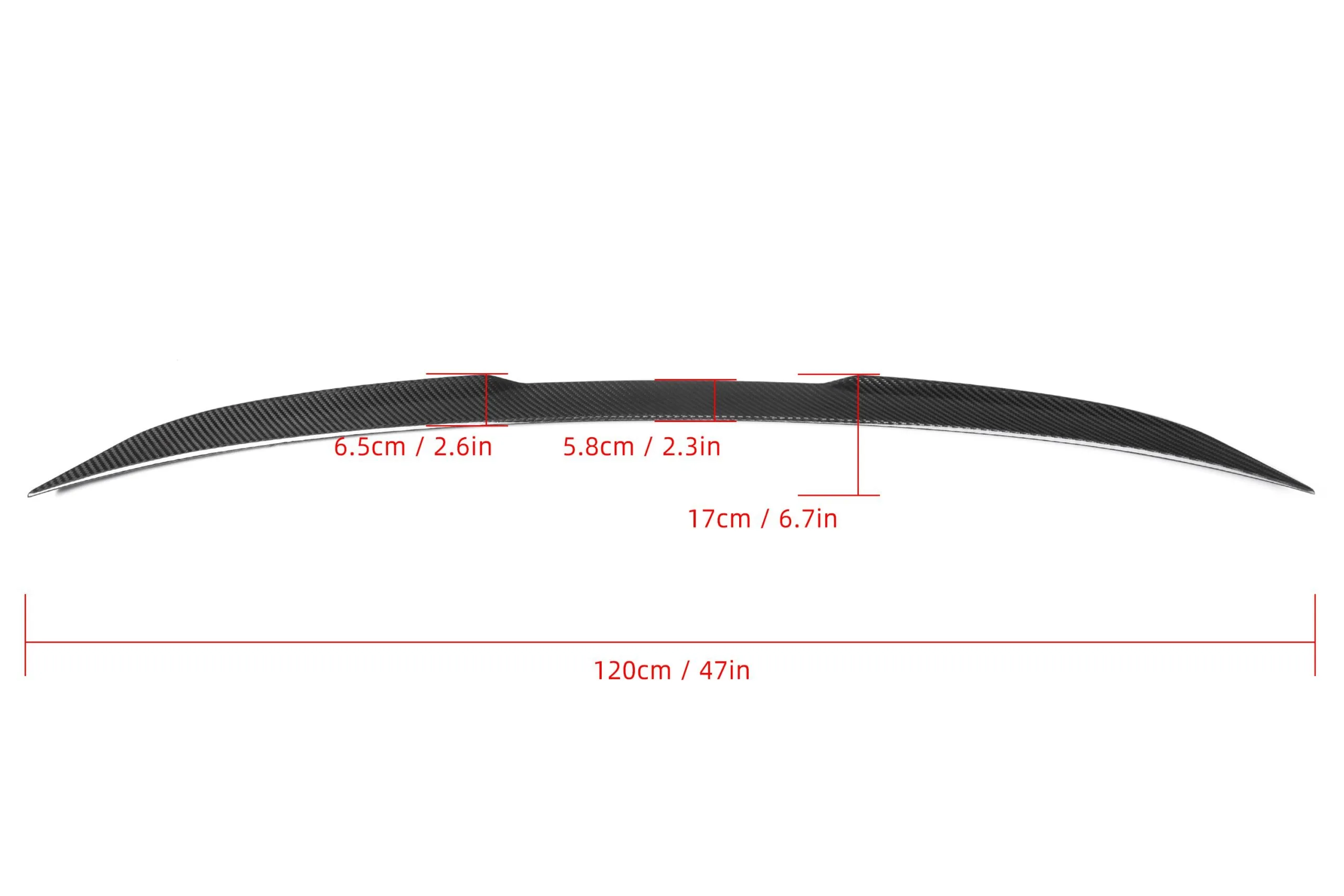 G82 OEM Style Dry Carbon Spoiler - Image 3