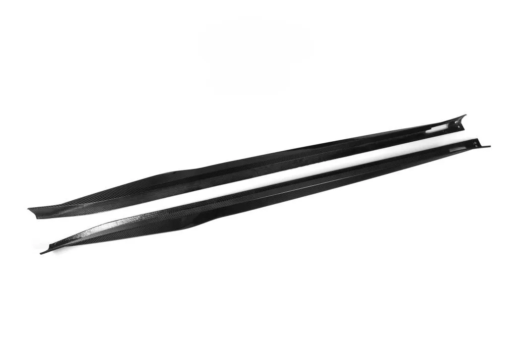 F97 X3M LCI SQ Style Dry Carbon Side Skirts — image 4 of 9