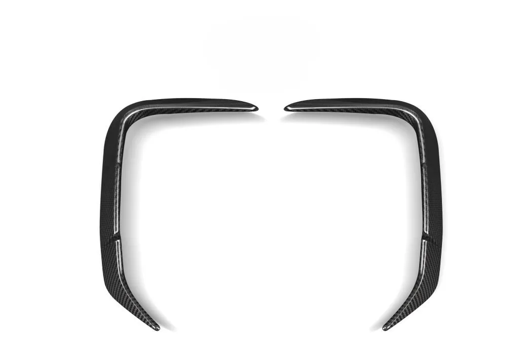 F97 X3M LCI SQ Style Dry Carbon Rear Canards — image 4 of 9